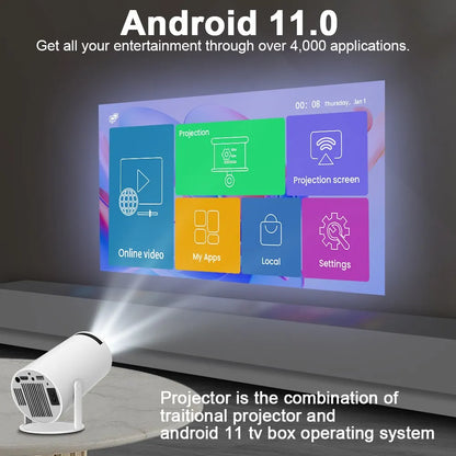 Projector Hy300 4K Android